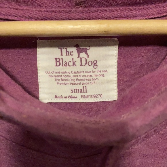 The Black Dog pink pullover sweatshirt size Small - Picture 4 of 5
